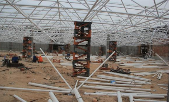 双辽盘点钢结构网架装配的步履和相关关注变乱